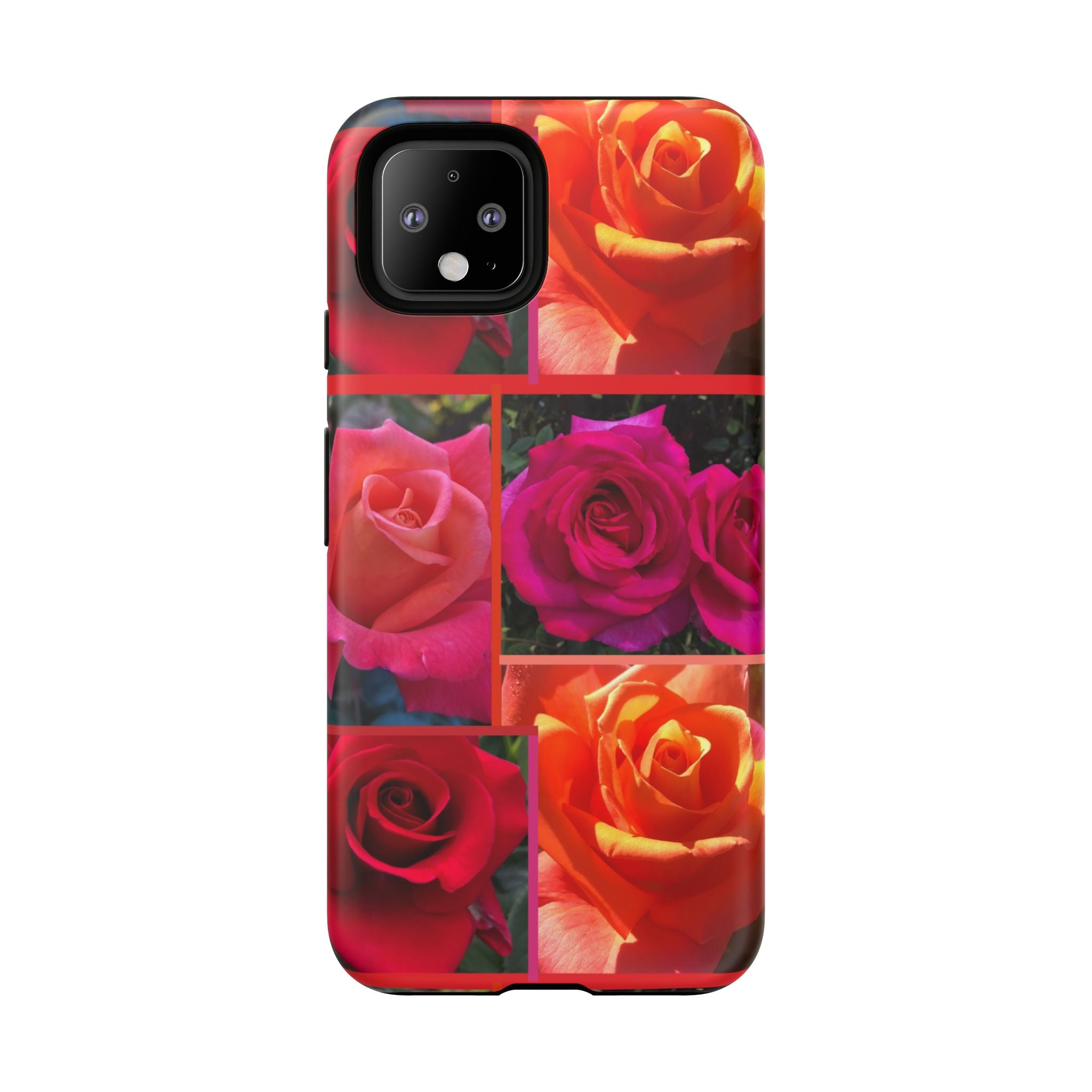 The Rose Vibrant Floral Phone Case - Tough Cases with Rose Design