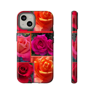 The Rose Vibrant Floral Phone Case - Tough Cases with Rose Design