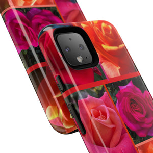 The Rose Vibrant Floral Phone Case - Tough Cases with Rose Design