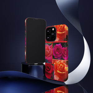 The Rose Vibrant Floral Phone Case - Tough Cases with Rose Design