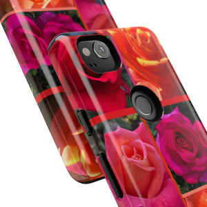 The Rose Vibrant Floral Phone Case - Tough Cases with Rose Design