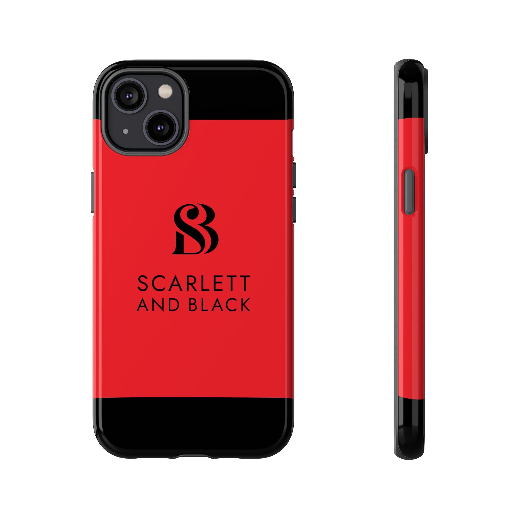 The Scarlett and Black Phone Case
