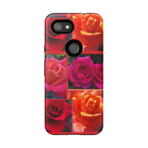 The Rose Vibrant Floral Phone Case - Tough Cases with Rose Design