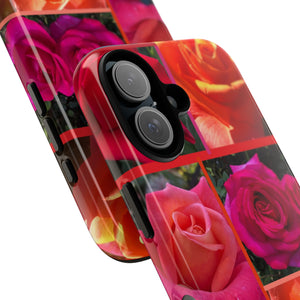 The Rose Vibrant Floral Phone Case - Tough Cases with Rose Design