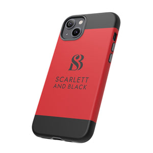 The Scarlett and Black Phone Case