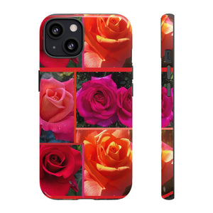 The Rose Vibrant Floral Phone Case - Tough Cases with Rose Design