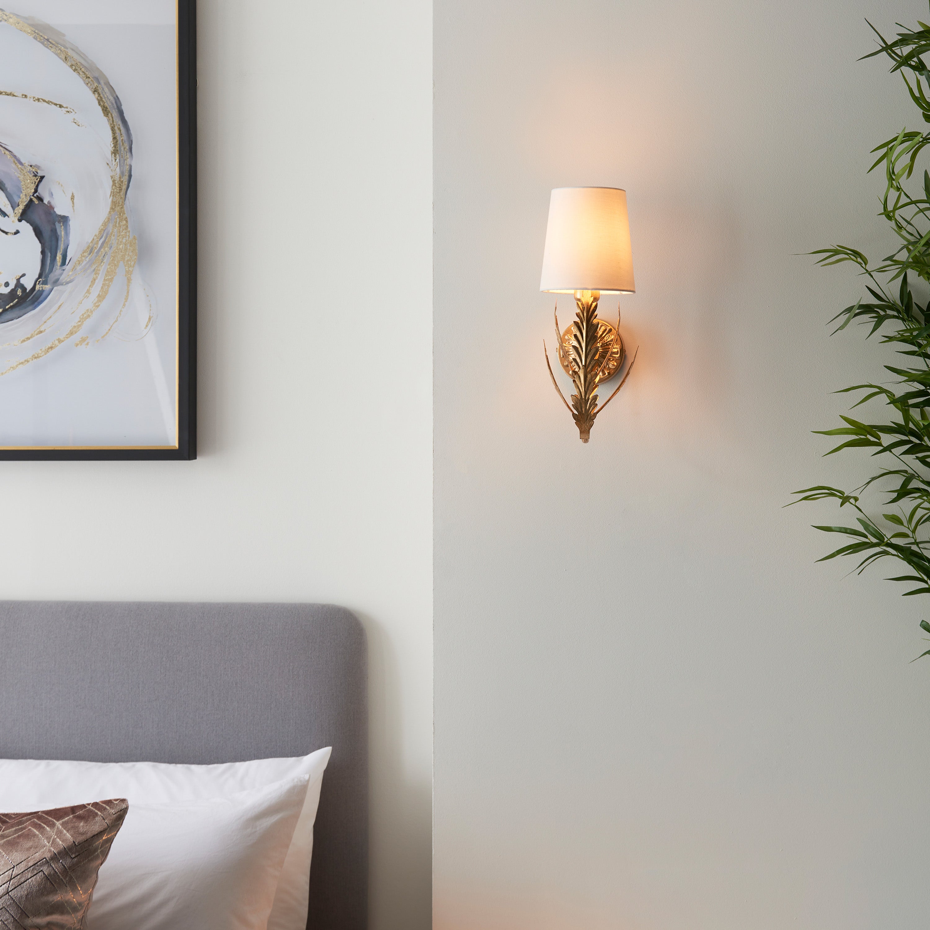 The Athenian Wall Light Gold