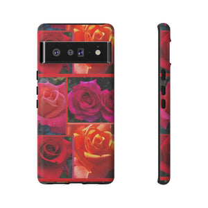 The Rose Vibrant Floral Phone Case - Tough Cases with Rose Design