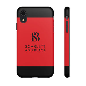 The Scarlett and Black Phone Case