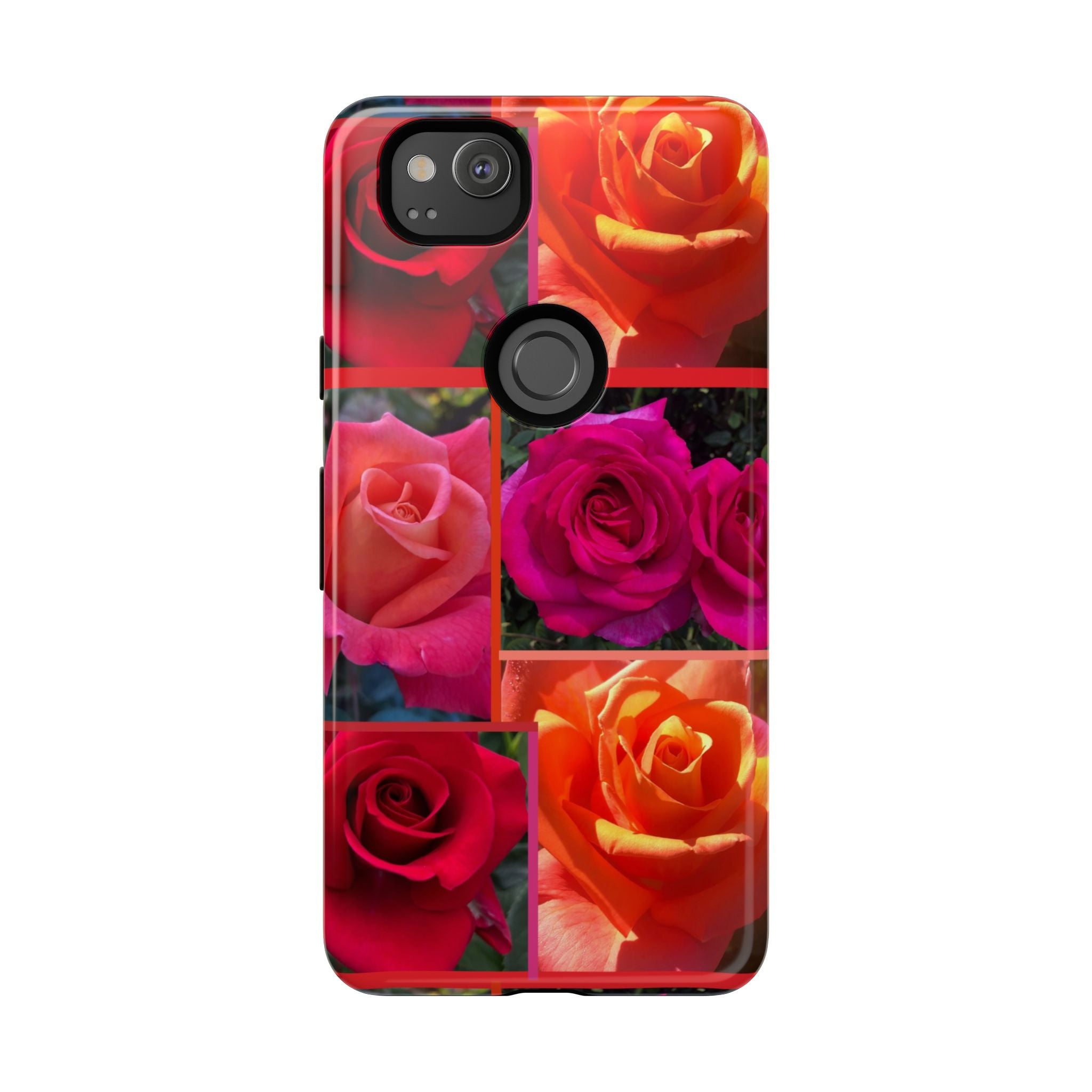 The Rose Vibrant Floral Phone Case - Tough Cases with Rose Design