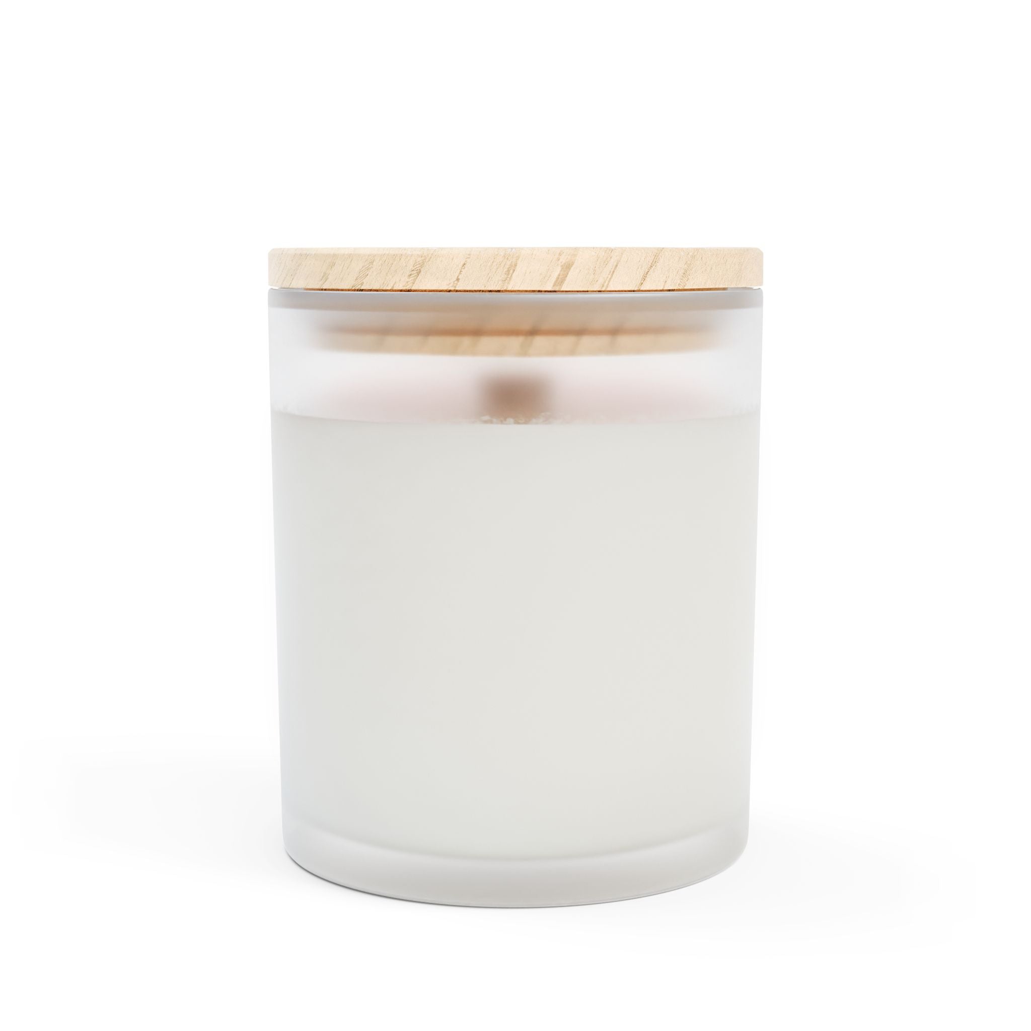 Scarlett and Black Frosted Glass Candle – Luxury Scented Home Fragrance