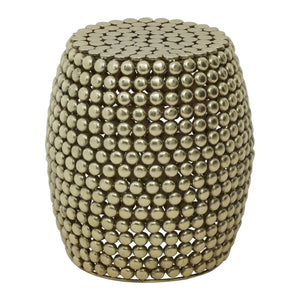 The Gold Metal Side Table