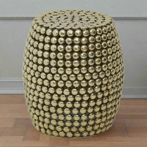 The Gold Metal Side Table