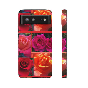 The Rose Vibrant Floral Phone Case - Tough Cases with Rose Design