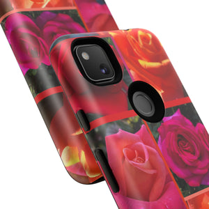 The Rose Vibrant Floral Phone Case - Tough Cases with Rose Design