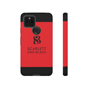The Scarlett and Black Phone Case