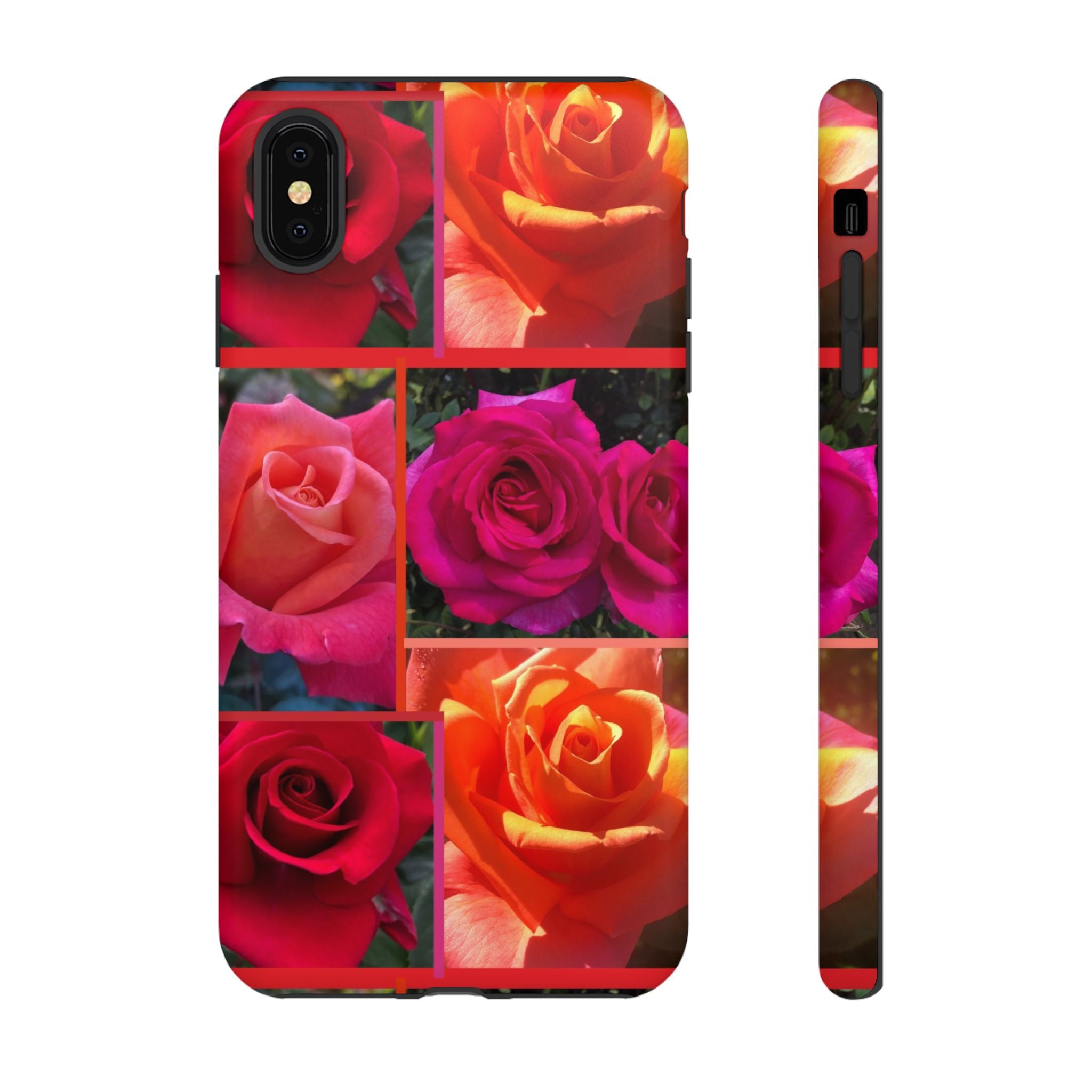 The Rose Vibrant Floral Phone Case - Tough Cases with Rose Design