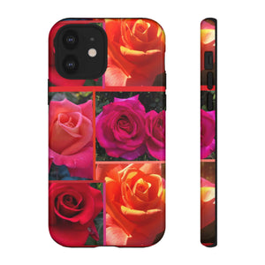 The Rose Vibrant Floral Phone Case - Tough Cases with Rose Design