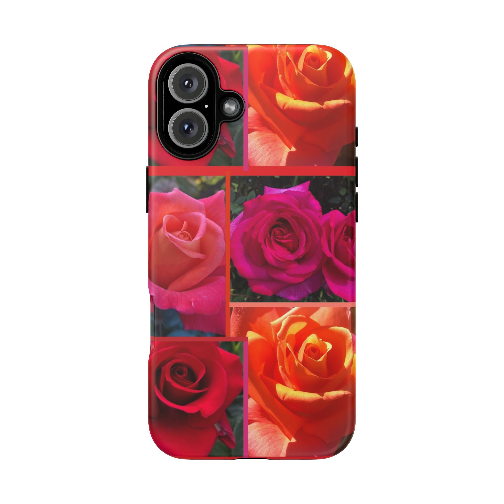 The Rose Vibrant Floral Phone Case - Tough Cases with Rose Design