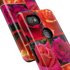 The Rose Vibrant Floral Phone Case - Tough Cases with Rose Design