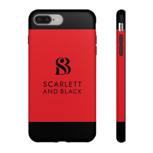 The Scarlett and Black Phone Case