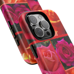 The Rose Vibrant Floral Phone Case - Tough Cases with Rose Design