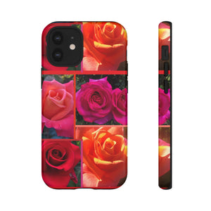 The Rose Vibrant Floral Phone Case - Tough Cases with Rose Design