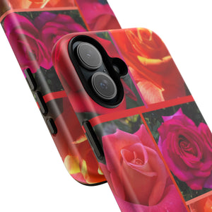 The Rose Vibrant Floral Phone Case - Tough Cases with Rose Design