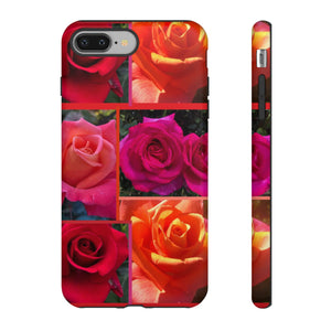 The Rose Vibrant Floral Phone Case - Tough Cases with Rose Design