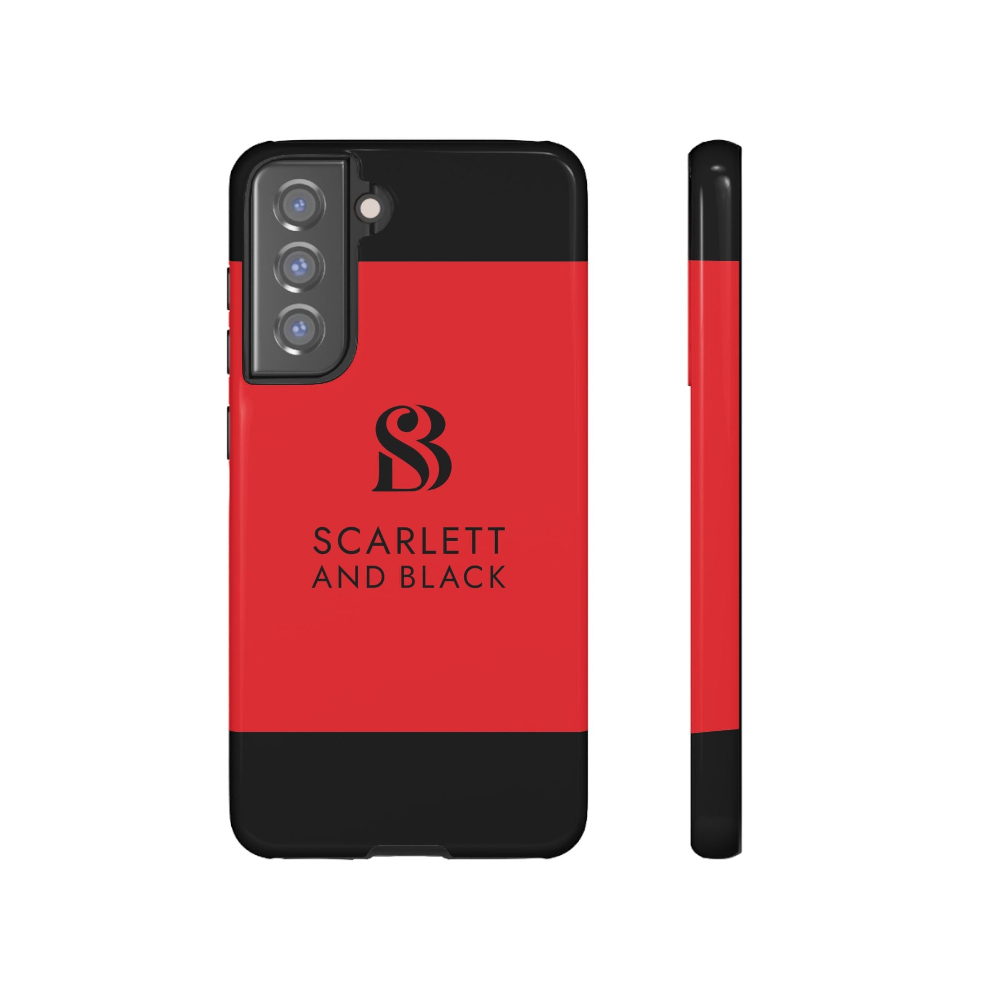 The Scarlett and Black Phone Case