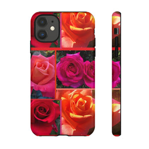 The Rose Vibrant Floral Phone Case - Tough Cases with Rose Design