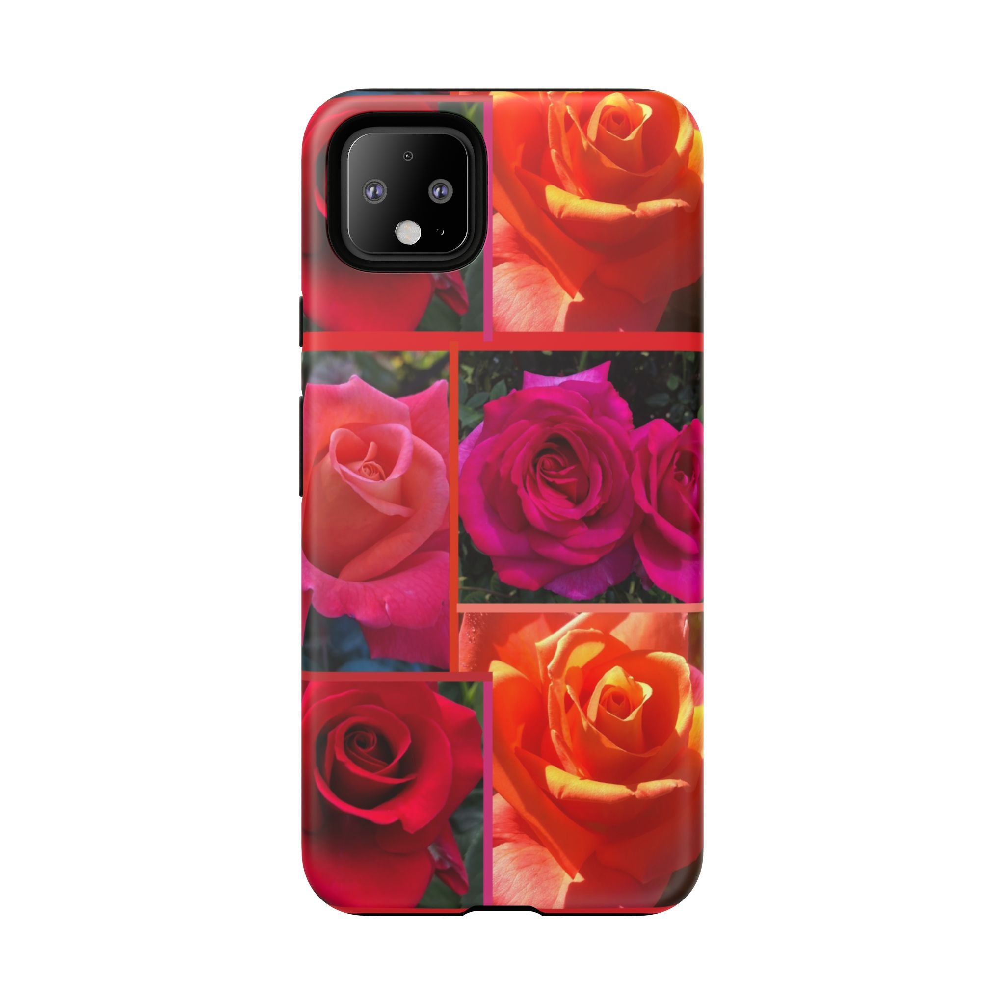 The Rose Vibrant Floral Phone Case - Tough Cases with Rose Design