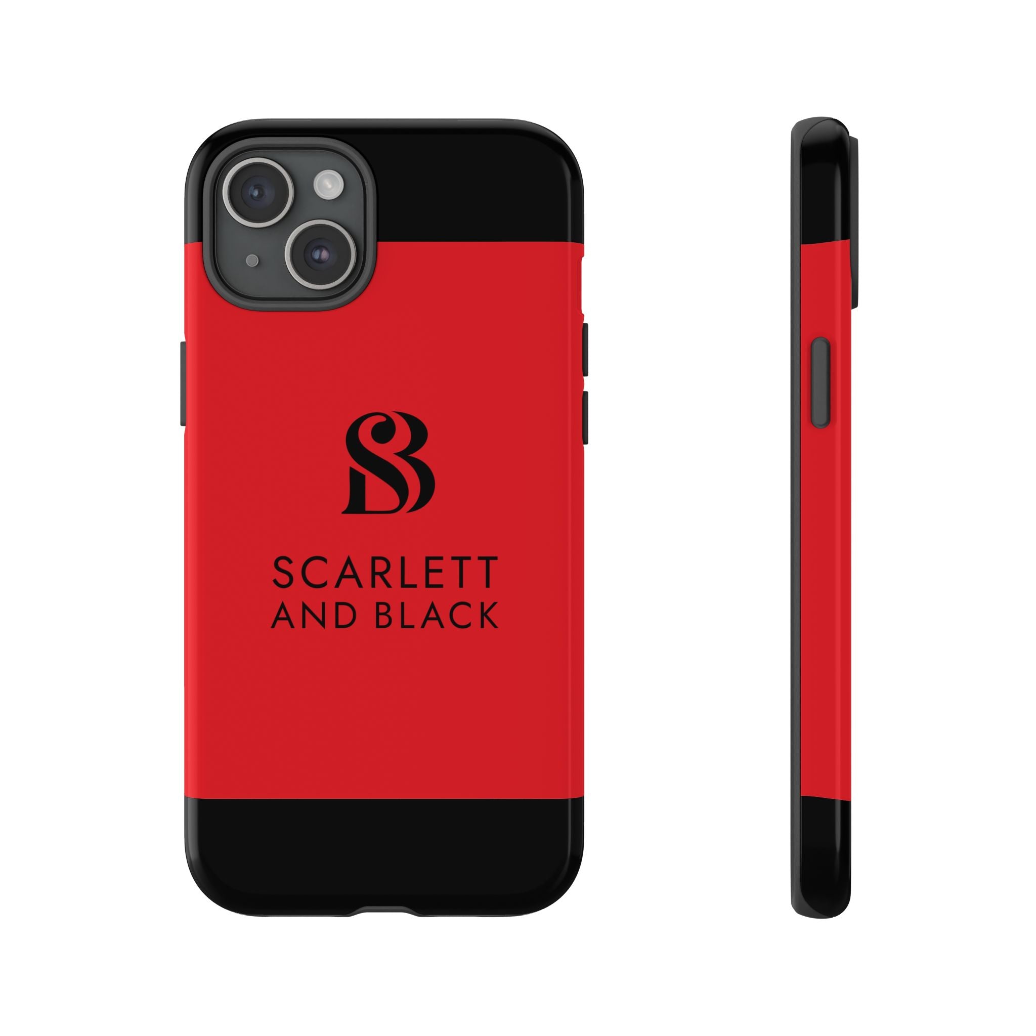 The Scarlett and Black Phone Case