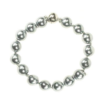 The Elegant Grey Pearl Grace Bracelet