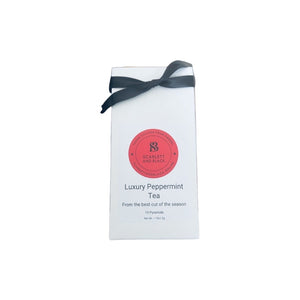 The Scarlett and Black Luxury Peppermint Tea