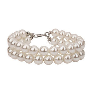 The Grace White Pearl Bracelet