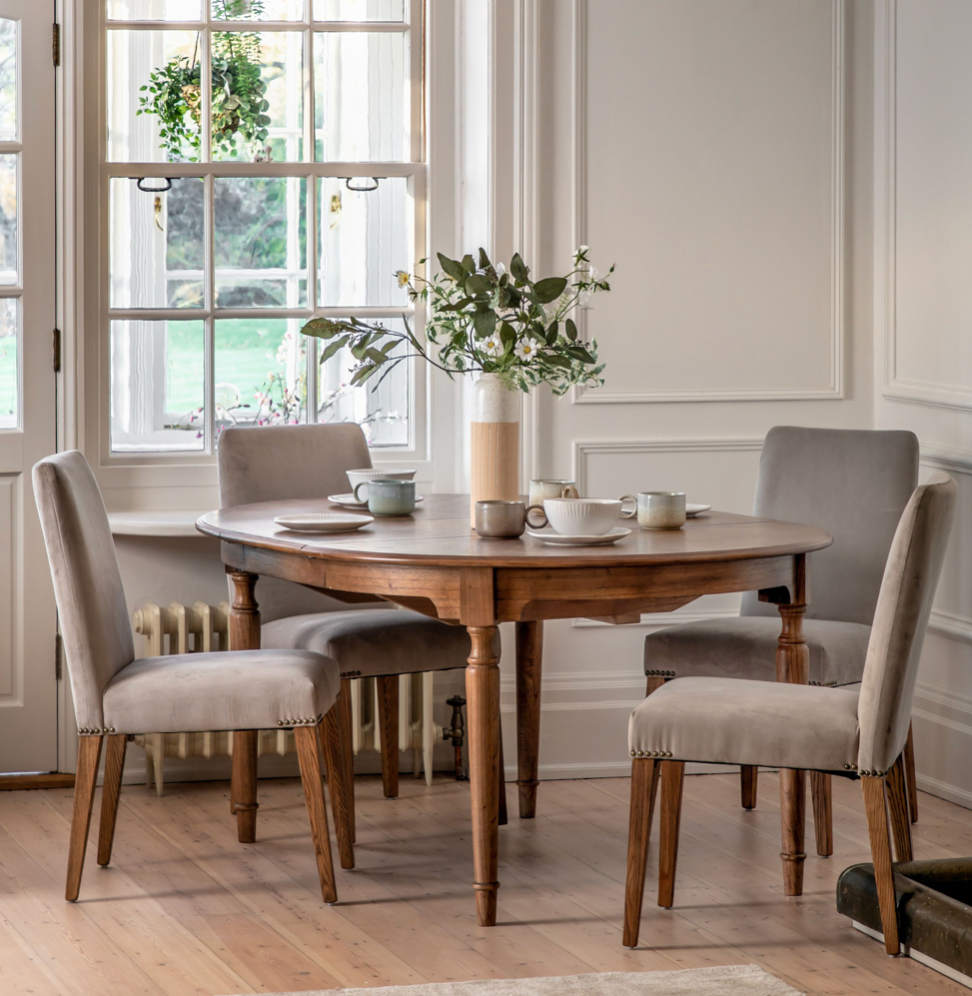 The Cheltenham Extending Round Dining Table