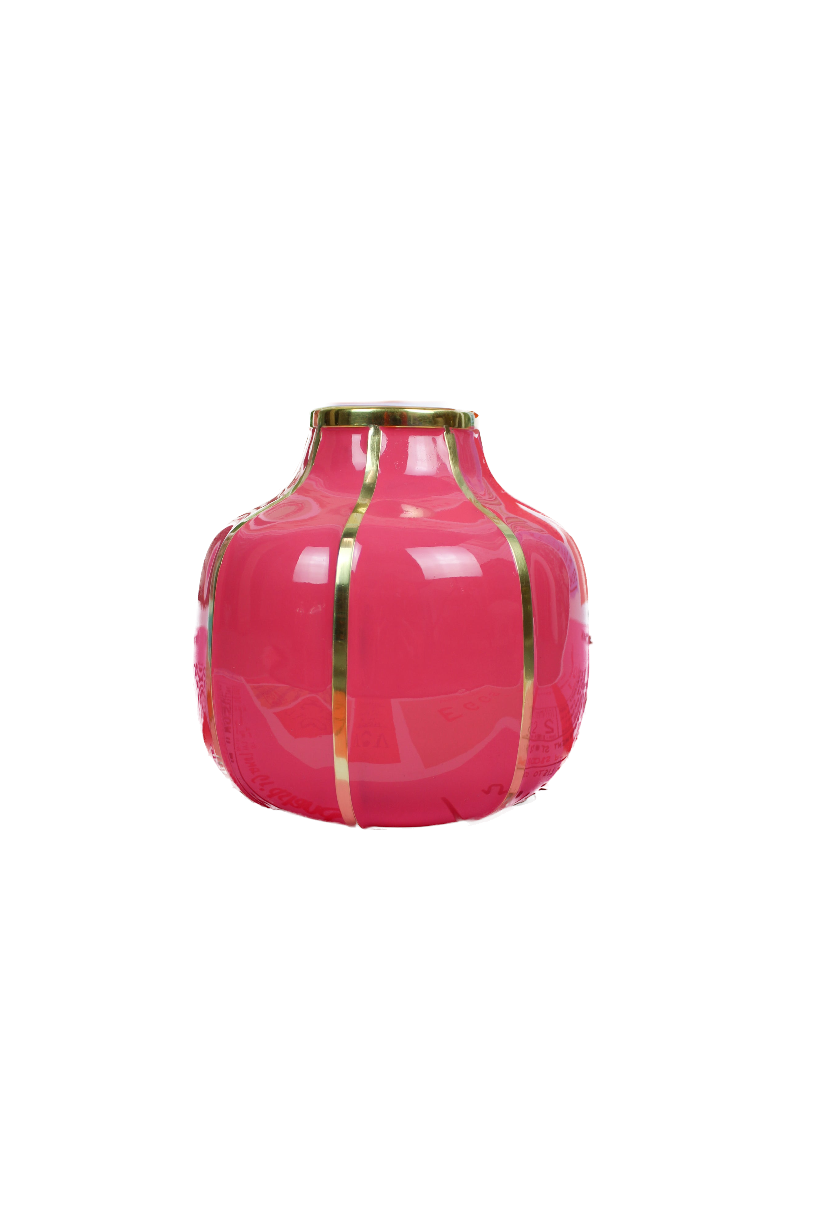 The Exotic Pink Enamel Vase