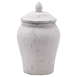 Rustic Stone Ginger Jar