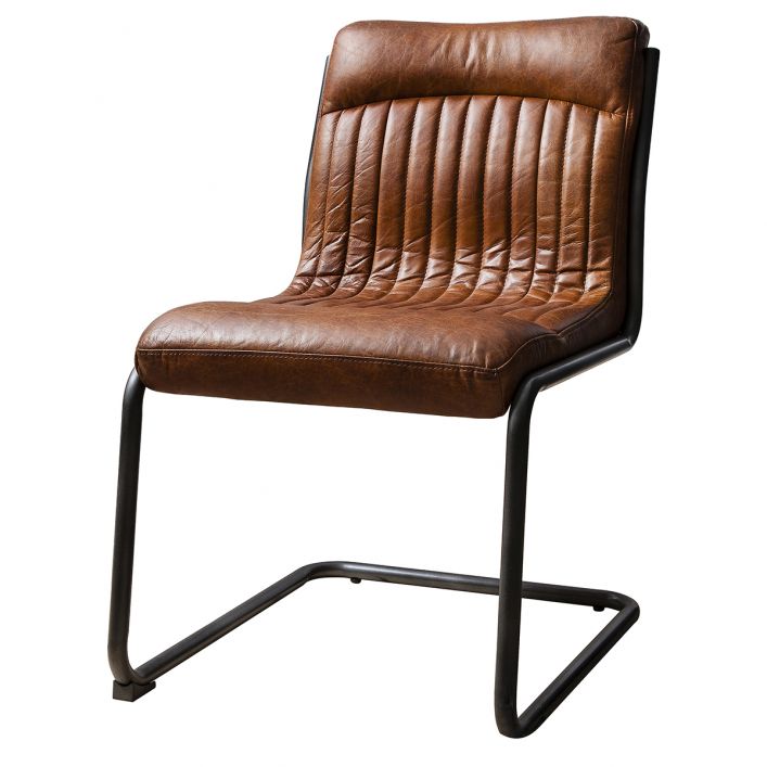 The James Leather Chair