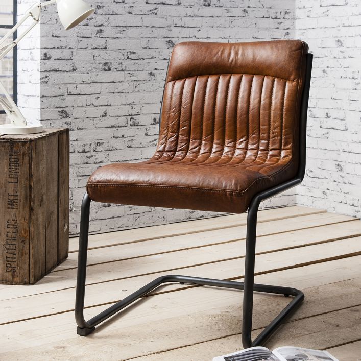 The James Leather Chair