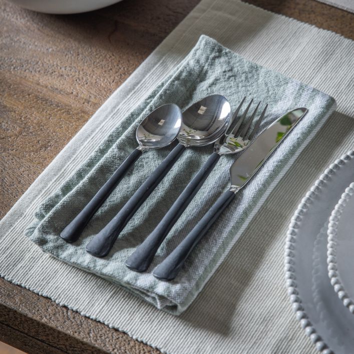 The Noir Cutlery Set