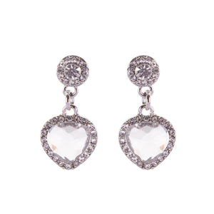 The Scarlett Heart Earring