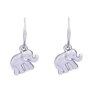 Nellie The Elephant Silver Earrings