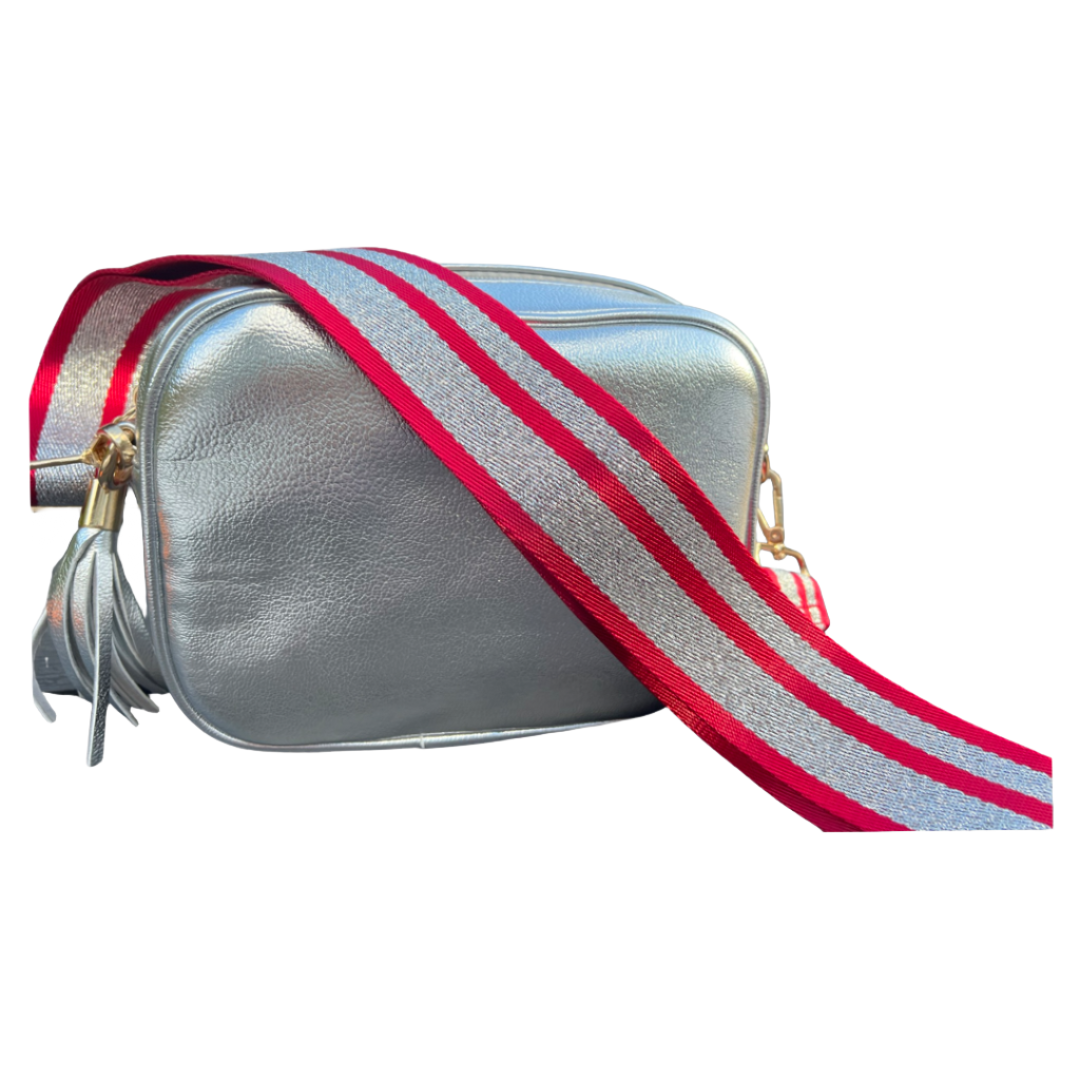 The Soho Silver Bag with Detachable Strap