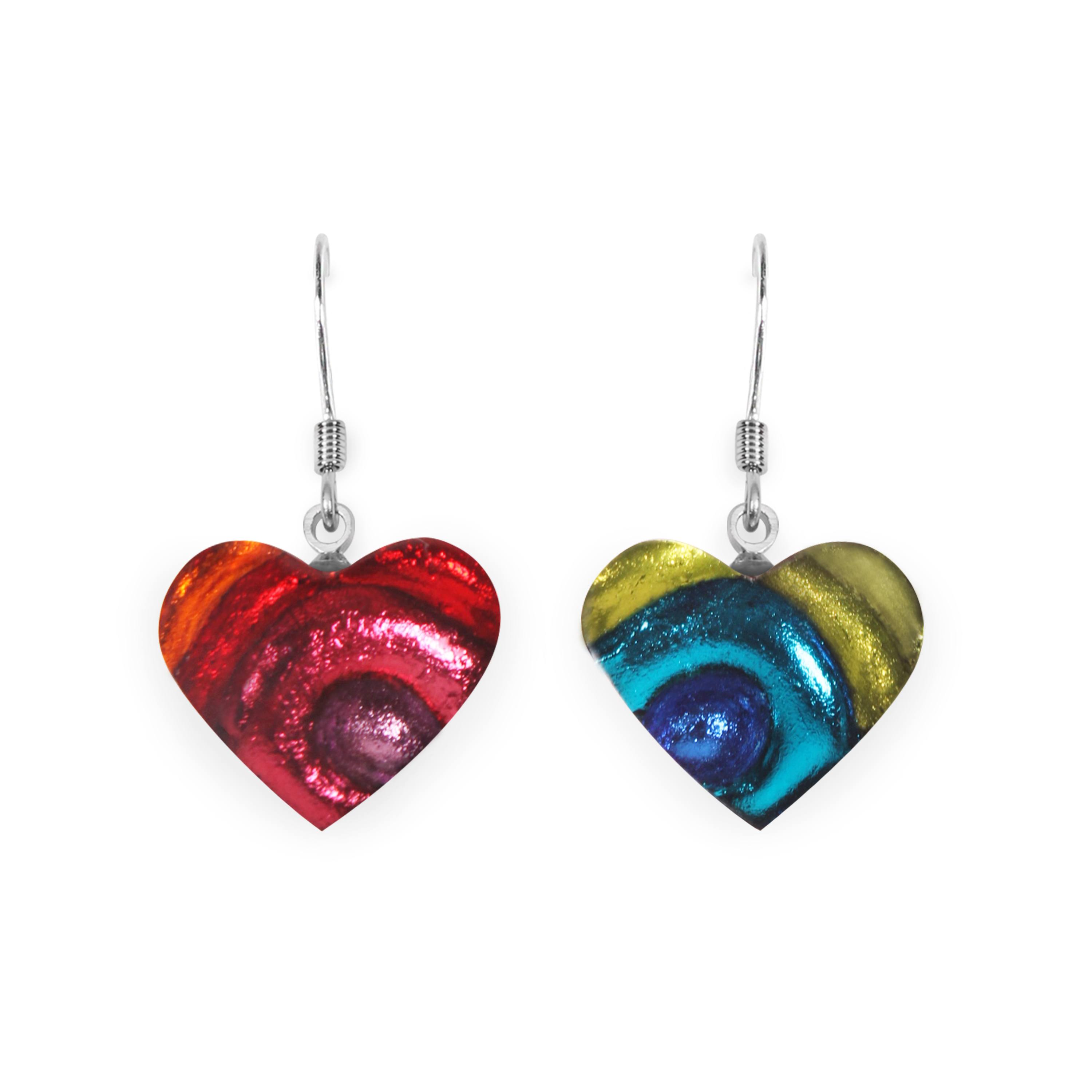 The Scarlett Heart Rainbow Multi-coloured Necklace