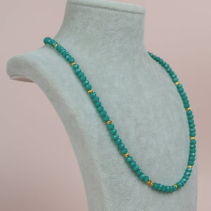 The Beaded Glass Necklace in Various Colours