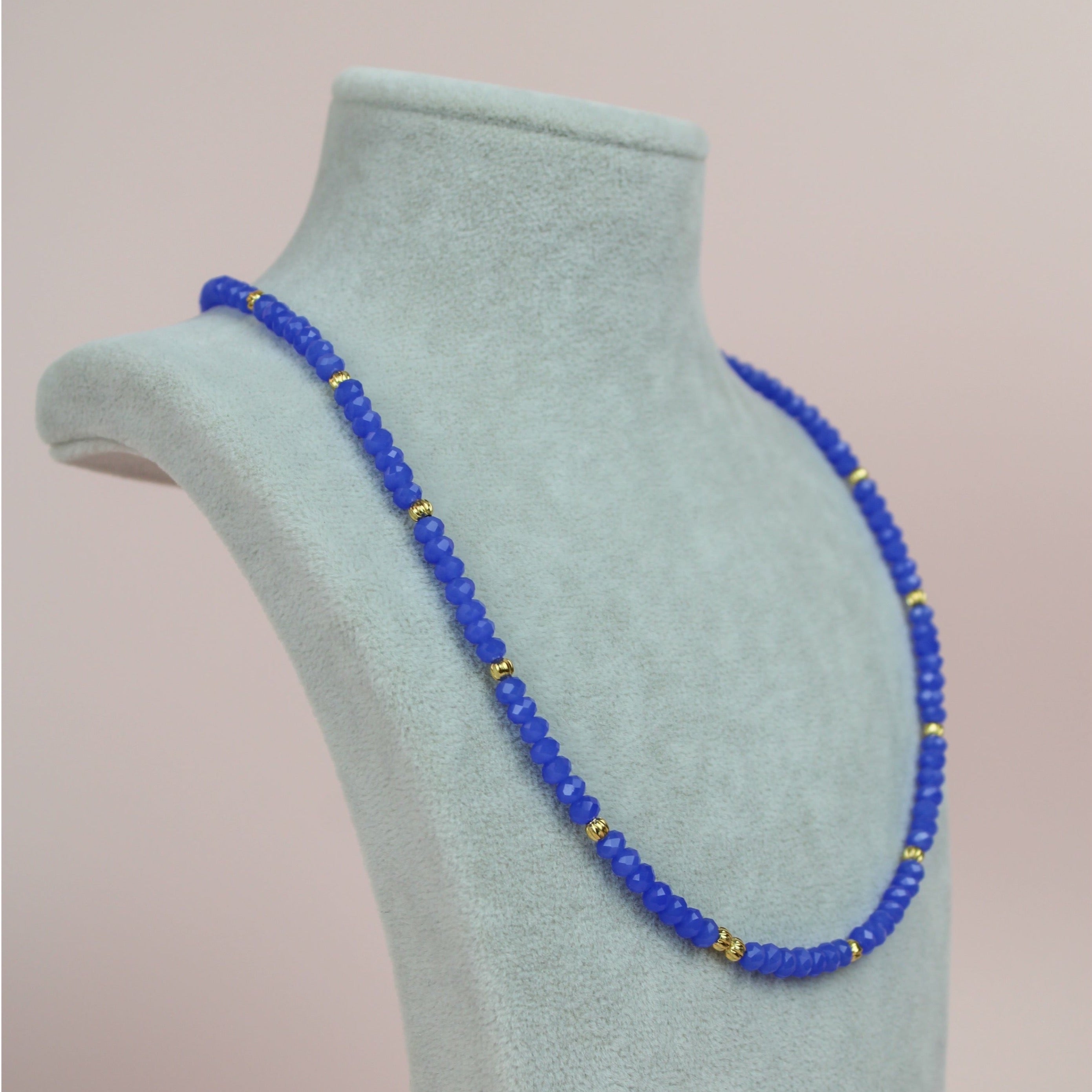 The Beaded Glass Necklace in Various Colours