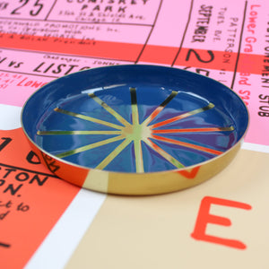 The Hand-Enamelled Navy Trinket Dish