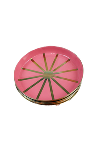 The Pink Art Deco Hand-Enamelled Trinket Dish